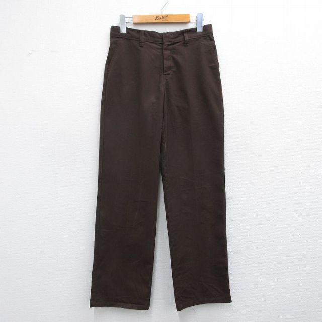 古着 ディッキーズ Dickies ワーク パンツ レディース 茶 ブラウン 25mar31 中古 ボトムス