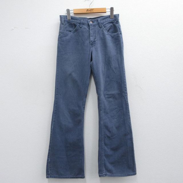 古着 リーバイス Levis パンツ レディース 80年代 80s フレア ブーツカット 紺 ネイビー 【spe】 25mar31 中古 ボトムス