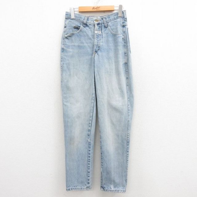 【50%OFF】古着 マリテフランソワジルボー ジーンズ レディース 90年代 90s コットン USA製 紺 ネイビー デニム 【spe】 25jul26 中古 ボトムス ジーパン Gパン ロング パンツ