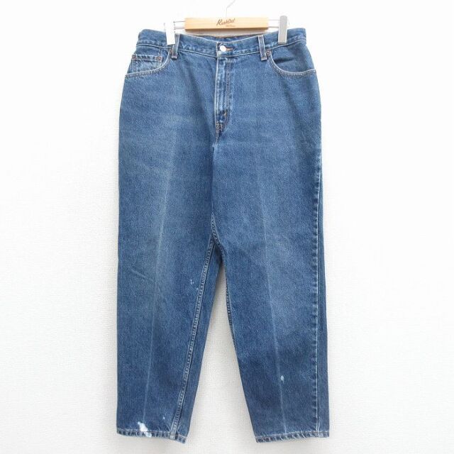 【20%OFF】古着 リーバイス Levis 550 ジーンズ レディース 00年代 00s テーパード コットン 紺 デニム【spe】 26jan23