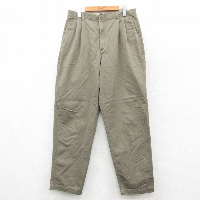 【20%OFF】古着 ドッカーズ パンツ レディース コットン グレー系 26feb09
