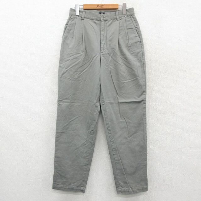 古着 ドッカーズ パンツ レディース 90年代 90s コットン USA製 グレー 26feb09