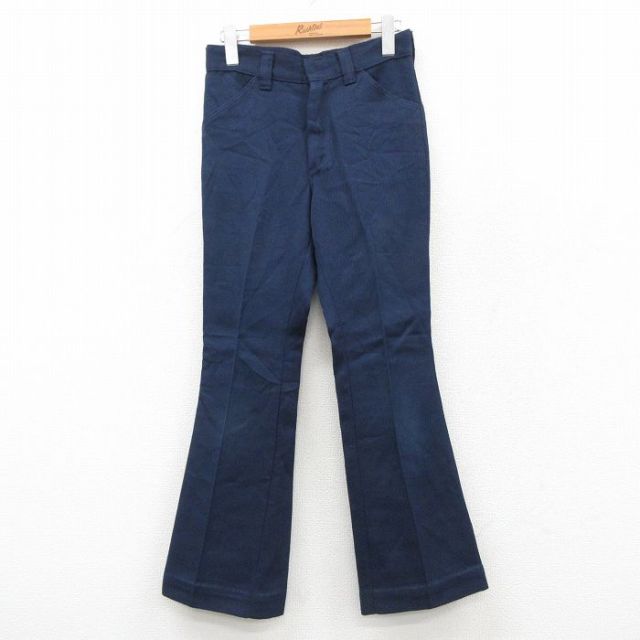 【20%OFF】古着 パンツ レディース 80年代 80s タロン 紺 26feb18