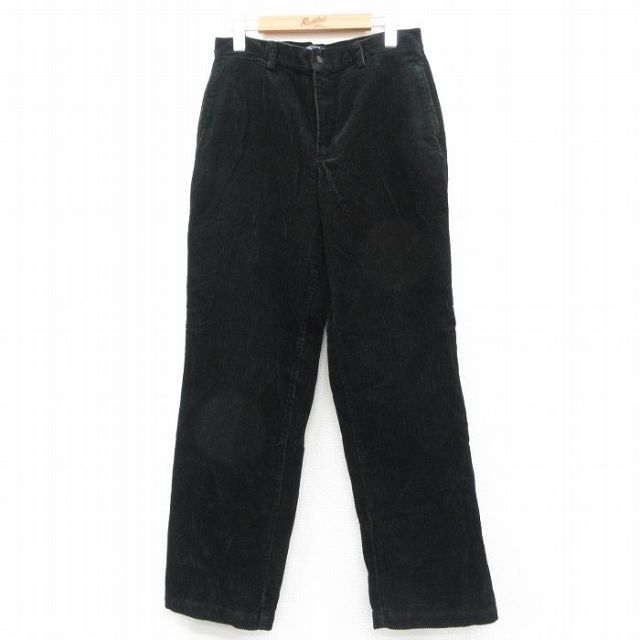 【20%OFF】古着 ラルフローレン ブランド コーデュロイ パンツ レディース 90年代 90s コットン 黒【spe】 26feb18