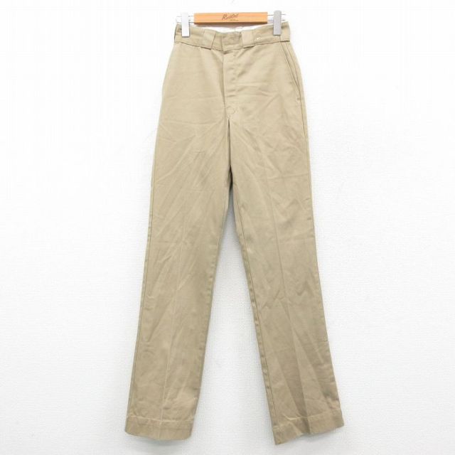 古着 ディッキーズ ワーク パンツ レディース 80年代 80s タロン ベージュ【spe】 26feb18