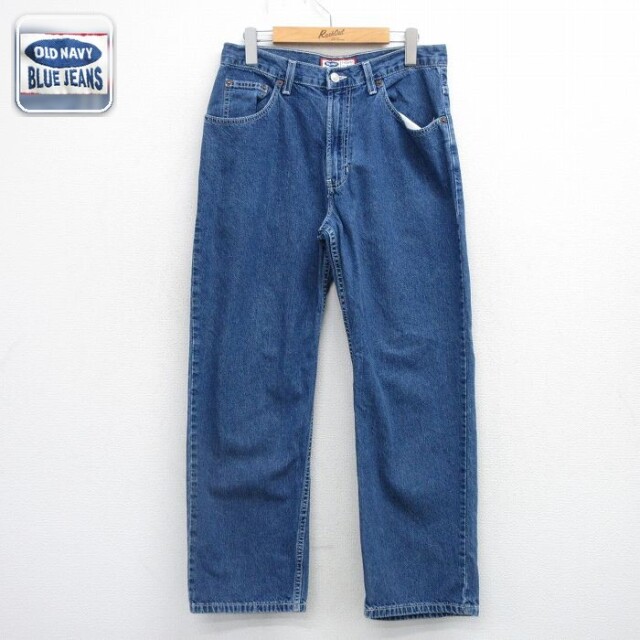 【50%OFF】古着 オールドネイビー OLD NAVY ジーンズ レディース コットン 紺 デニム 26feb21