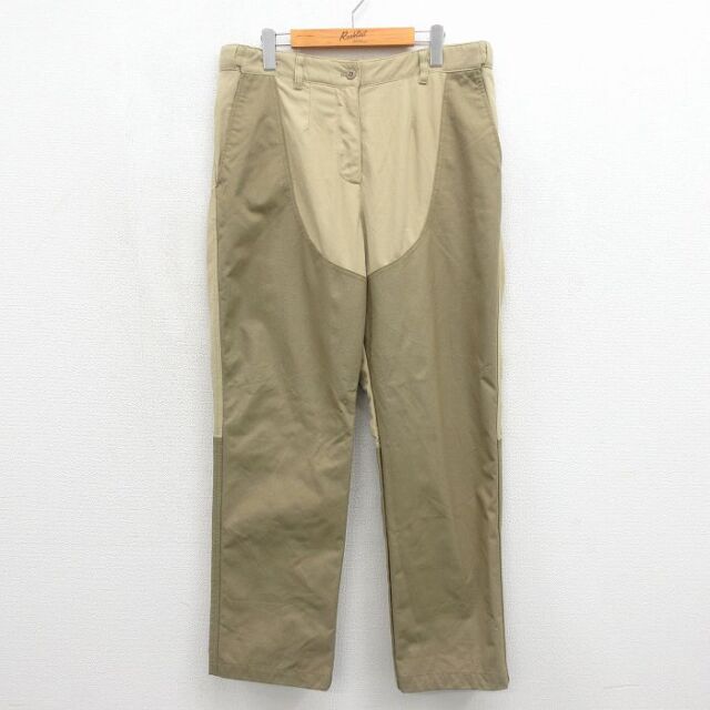 古着 エルエルビーン ハンティング パンツ レディース 00年代 00s ベージュ 26jun19