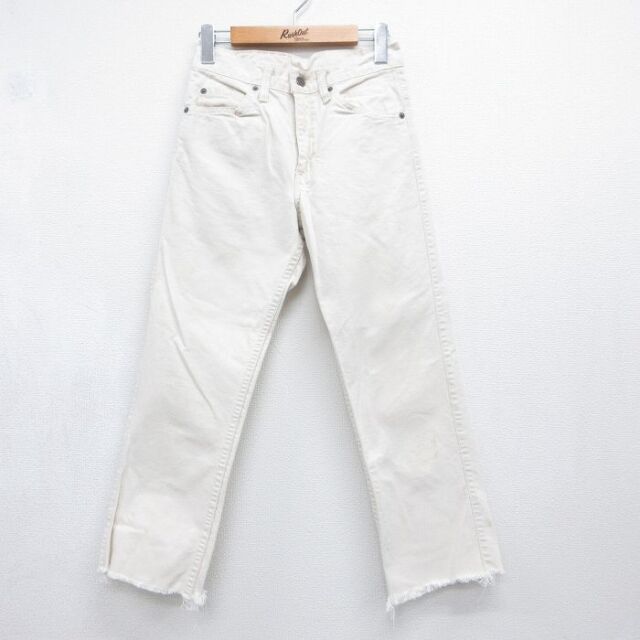 古着 リーバイス Levis 509 パンツ レディース 80年代 80s USA製 タロン ホワイト【spe】 26aug06