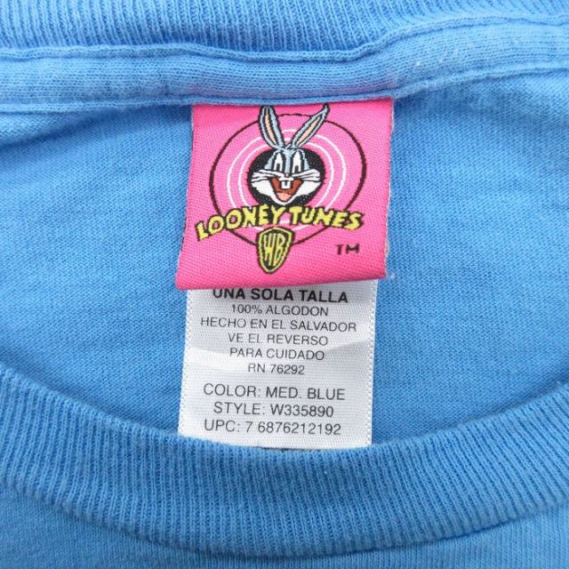 トゥイーティー刺繍 半袖Tシャツ 水色 古着 L オーバーサイズ ひよこ 楽天市場】【LOONEY TUNES】 TWEETY SLEEP ALL DAY 刺繍入り Tシャツ