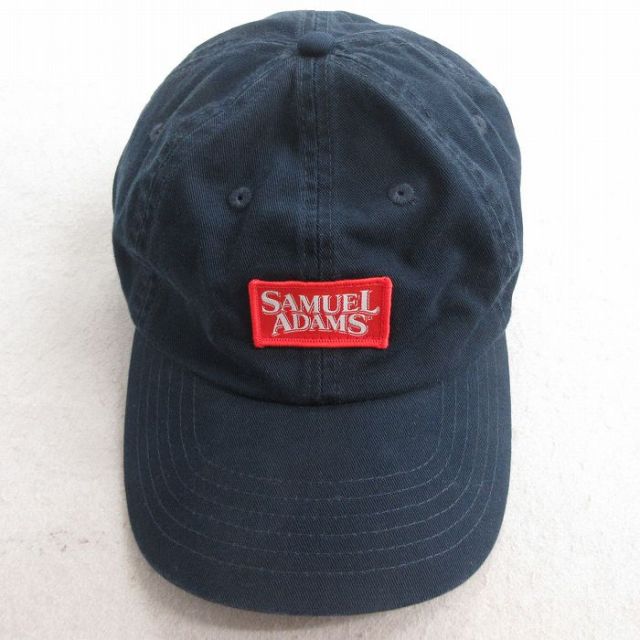 中古 キャップ SAMUEL ADAMS コットン 紺 ネイビー 25jun30