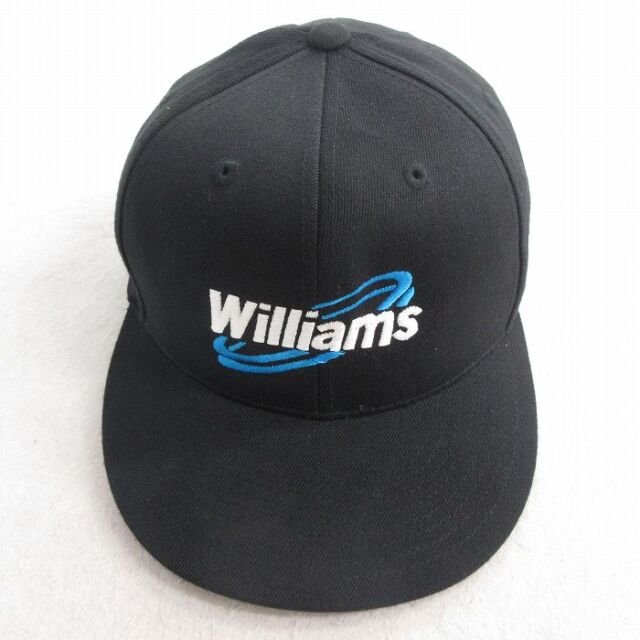 中古 キャップ Williams 刺繍 黒 ブラック 【spe】 25jul01