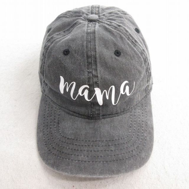 中古 キャップ mama グレー 25jul03