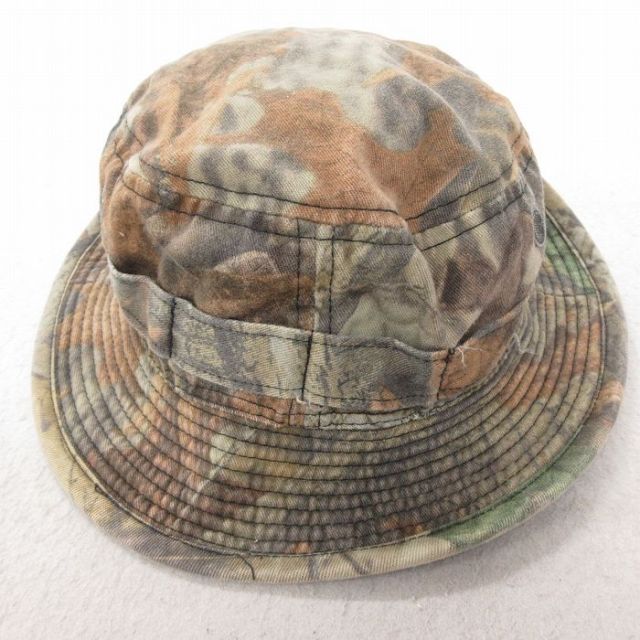 中古 ハット 茶 ブラウン 迷彩 25jul15