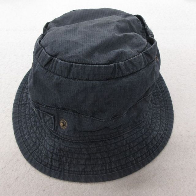 中古 ギャップ GAP ハット リップストップ コットン 紺 ネイビー 25jul15