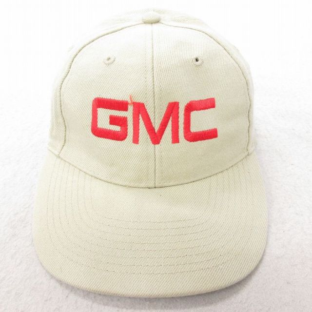 中古 キャップ GMC 刺繍 ベージュ カーキ 25jul23
