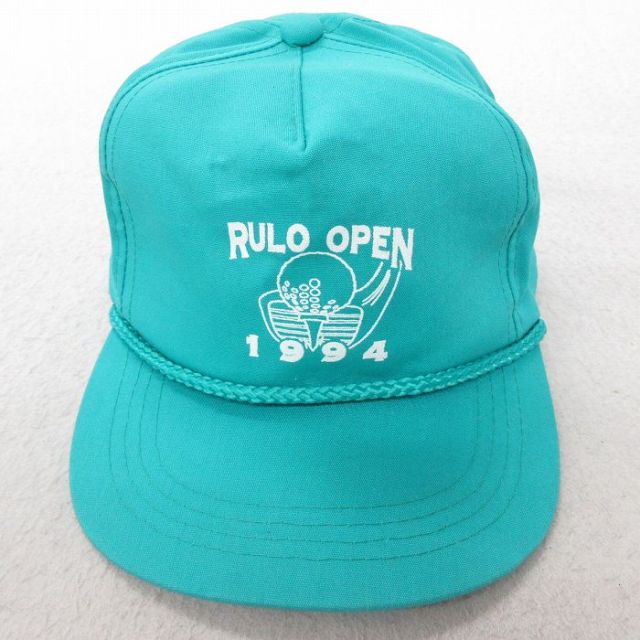 【20%OFF】中古 キャップ 90年代 90s ゴルフ 水色 25jul23