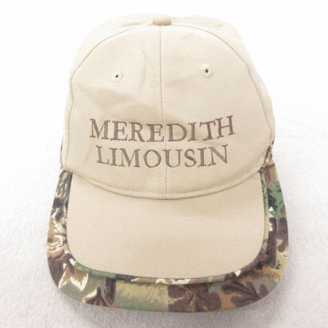 【20%OFF】中古 OTTO キャップ MEREDITH 刺繍 ベージュ カーキ 25jul23