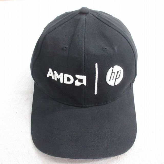 中古 キャップ AMDa 黒 ブラック 25jul28
