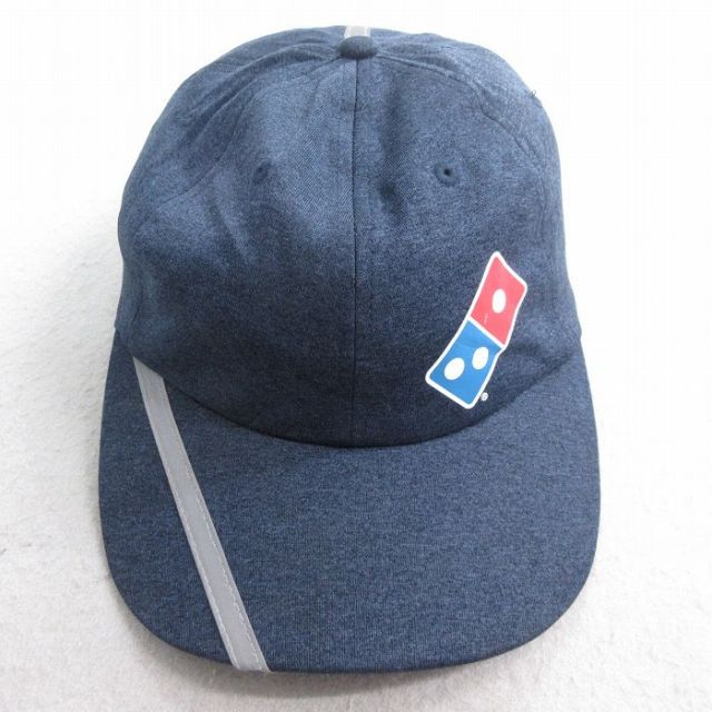 中古 キャップ ドミノピザ リフレクター 紺 ネイビー 25jul31