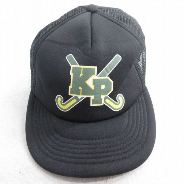 中古 メッシュ キャップ KP 黒 ブラック 25aug01