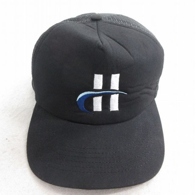 【50%OFF】中古 メッシュ キャップ 00年代 00s H 黒 ブラック 25aug01