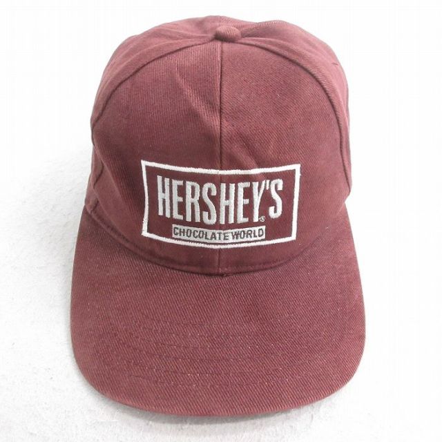中古 キャップ ハーシーズ HERSHEYS 茶 ブラウン 25aug02