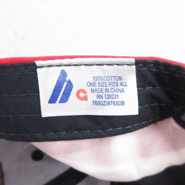 古着通販 中古 キャップ 90年代 90s USAロゴ 星条旗 刺繍 紺他