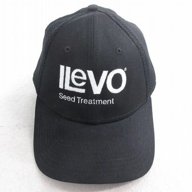 【50%OFF】中古 ニューエラ メッシュ キャップ ILeVO 刺繍 黒 ブラック 【spe】 25aug07