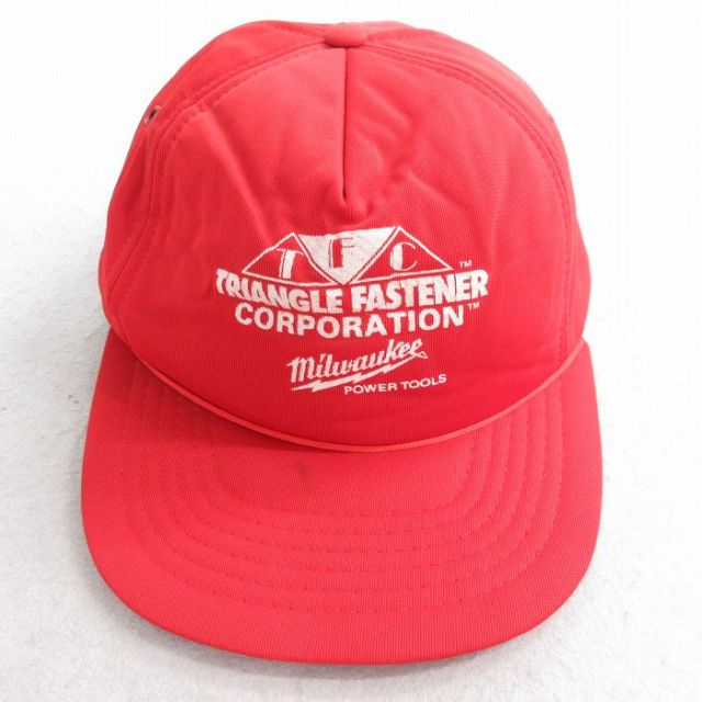 【20%OFF】中古 キャップ 90年代 90s TFC 赤 レッド 25aug20