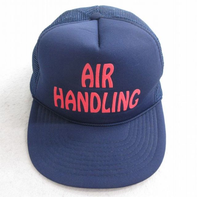 中古 メッシュ キャップ AIR HANDLING 紺 ネイビー 25aug20
