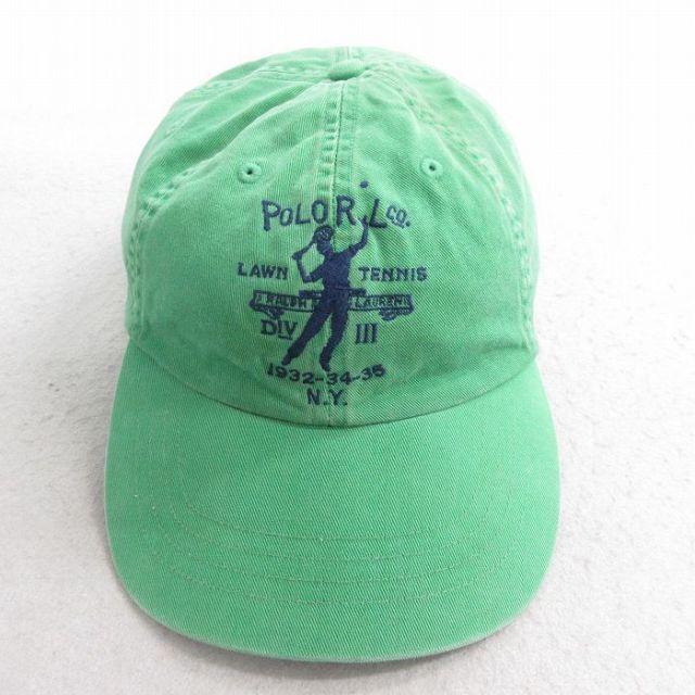 古着通販 中古 ラルフローレン ブランド キャップ 90年代 90s テニス