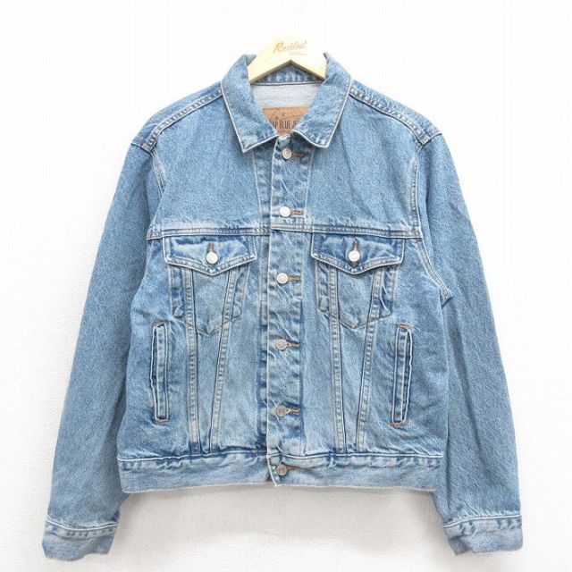 【50%OFF】ギャップ 長袖ジージャン ネイビー L | 古着