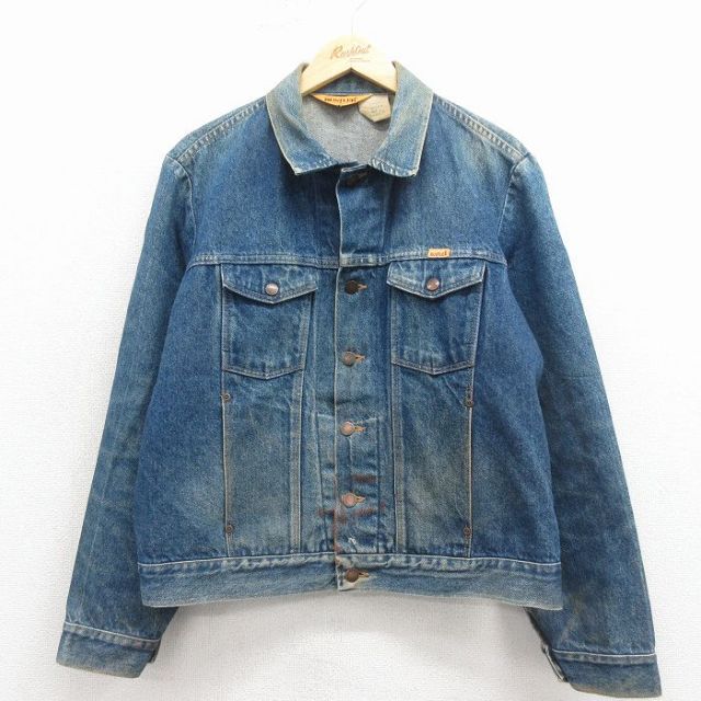 【20%OFF】ラスラー 90s ジージャン ネイビー L | 古着