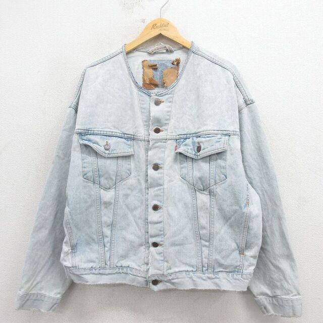 【20%OFF】リーバイス 00s ジージャン ネイビー XL | 古着