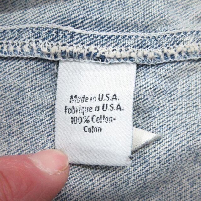 古着通販 M☆古着 カルバンクライン ブランド デニム ベスト メンズ 90