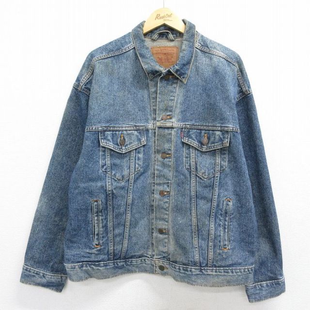 リーバイス70507 90s ジージャン ネイビー メンズXL相当 | 古着