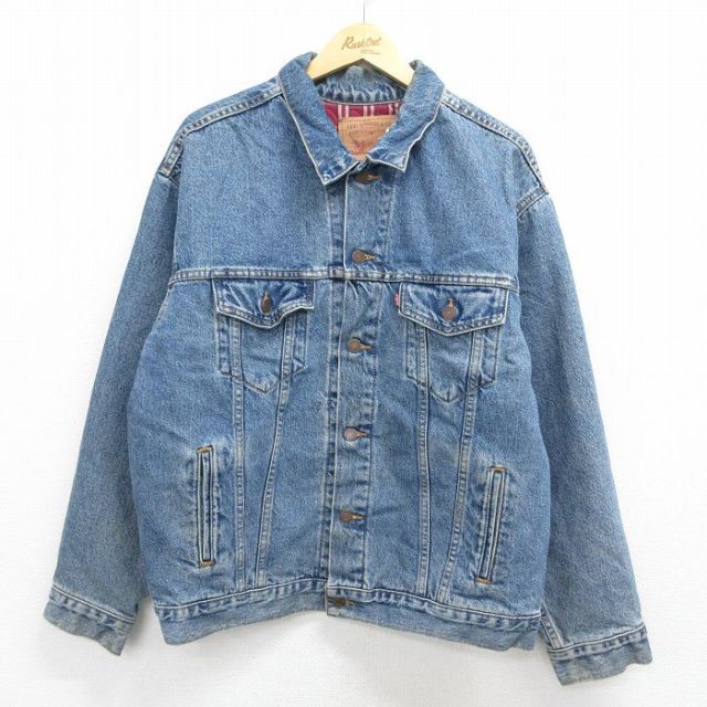 古着通販 XL☆古着 リーバイス Levis 70507 長袖 ジージャン メンズ 90