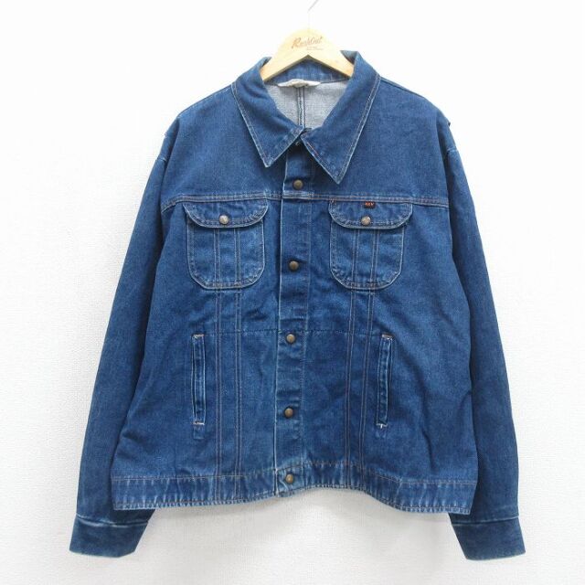 古着通販 XL☆古着 長袖 ジージャン メンズ 00年代 00s ハーレー