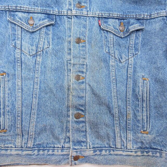 古着通販 XL☆古着 リーバイス Levis 70507 長袖 ジージャン メンズ 90