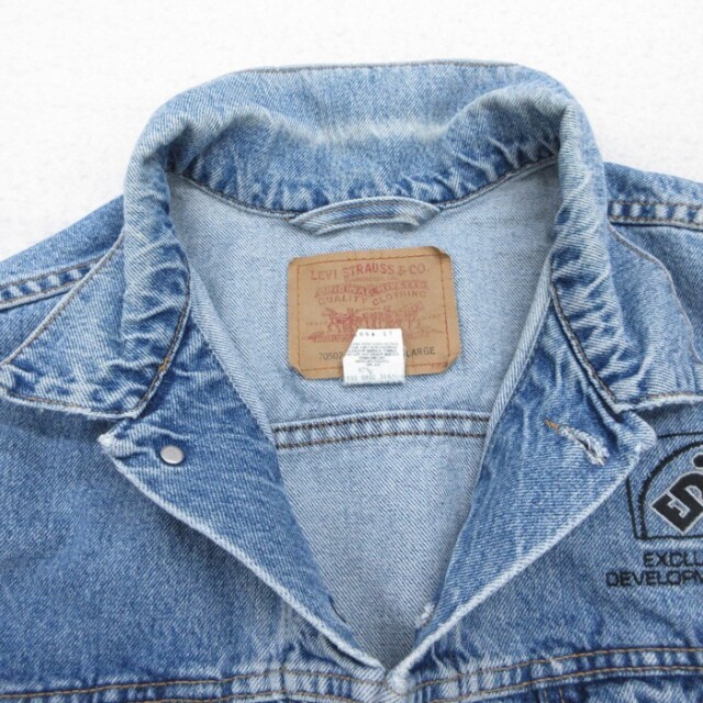 古着通販 XL☆古着 Levi's リーバイス 70507 長袖 デニム ジャケット