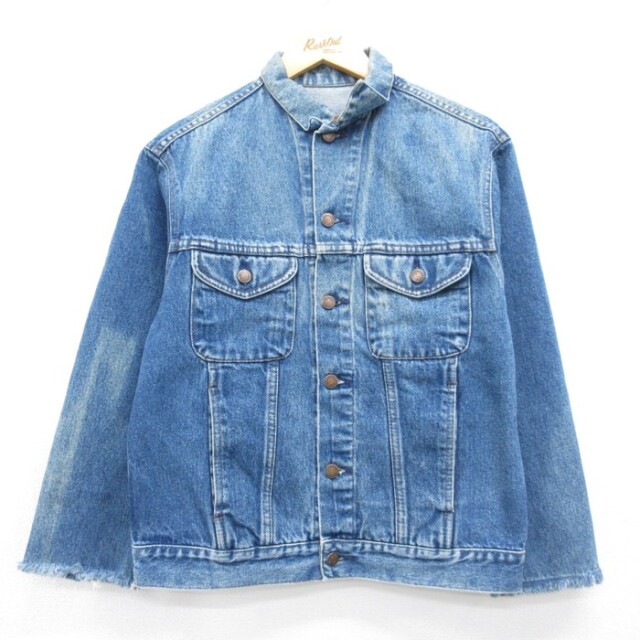 ギャップ 00s 長袖デニムジャケット ネイビー メンズM相当 | 古着