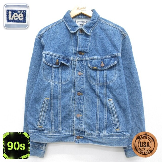 リー 90s デニムジャケット ネイビー メンズL相当 | 古着