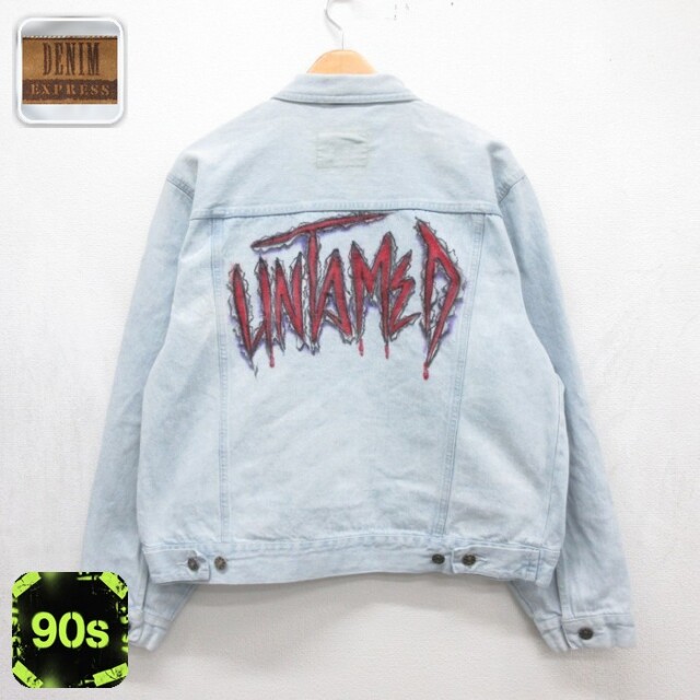 DENIM EXPRESS 00s デニムジャケット ジージャン ネイビー メンズL相当 | 古着