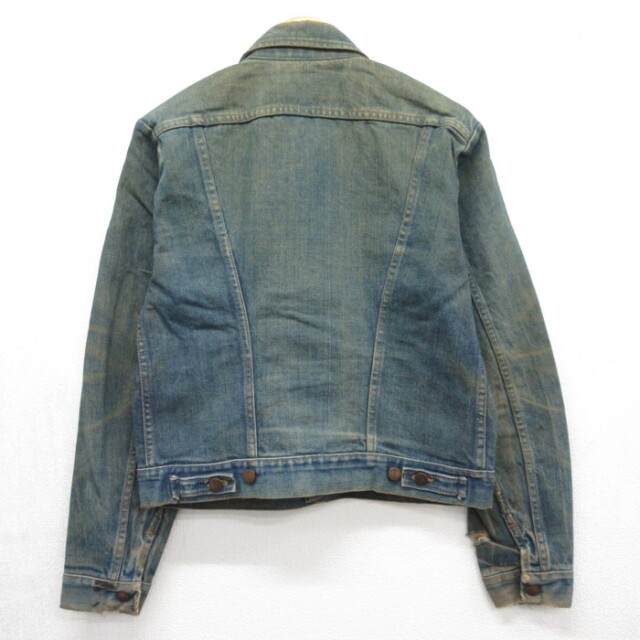 古着通販 M☆古着 MAVERICK 長袖 デニム ジャケット メンズ 80年代 80s