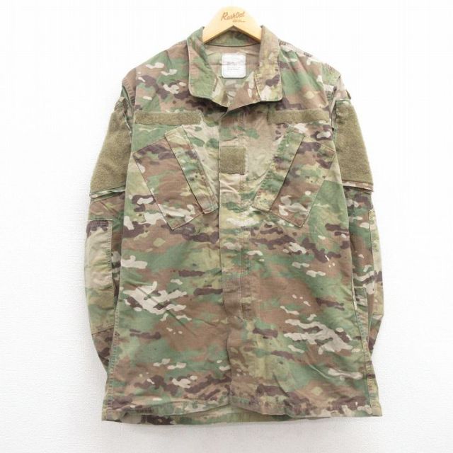 【50%OFF】アーミー 長袖ミリタリージャケット マルチカムカモ M | 古着