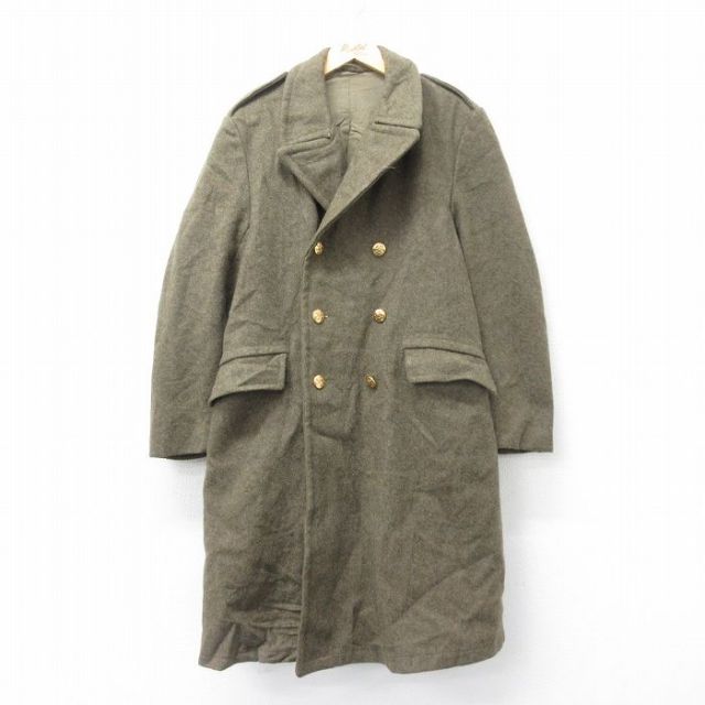 古着通販 S☆古着 長袖 ビンテージ ミリタリー コート メンズ 60年代