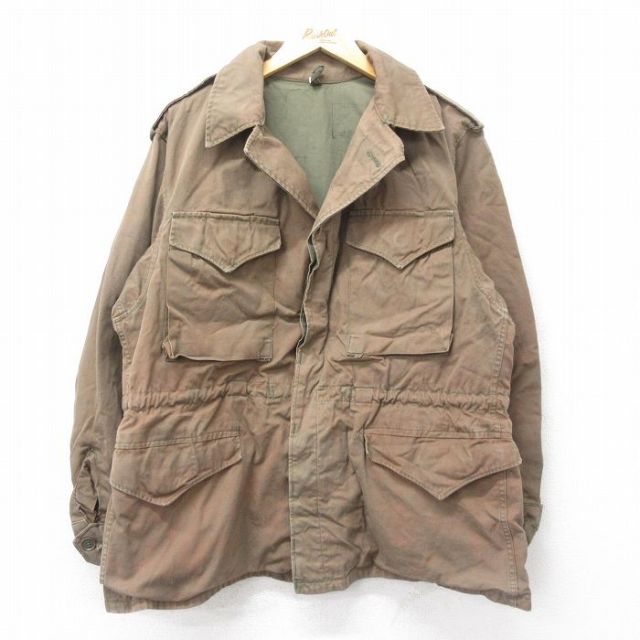 80年代M-65 フィールドジャケット　エンジ　赤　アメリカ製　ヴィンテージ　珍 80年代M-65 フィールドジャケット エンジ 赤 アメリカ製