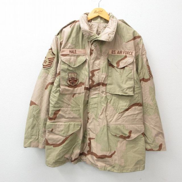 80s M65フィールドジャケット デザートカモ 80s M65 フィールドジャケット デザートカモ 古着通販 L☆古着 長袖