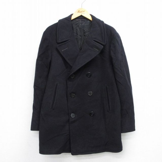 【50%OFF】USネイビー 60s ピーコート ネイビー M | 古着