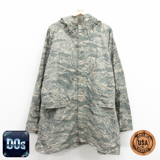 【50%OFF】00s ミリタリージャケット デジタルタイガーカモ グレー L | 古着